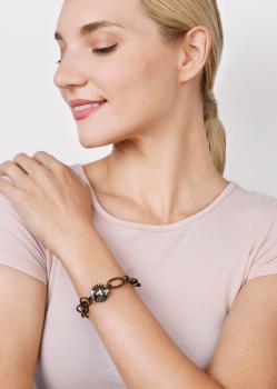 Brass - Rings & Rhythm - Konplott bracelet